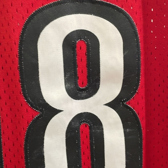 Raptors - NBA Basketball Adidas Jersey - Parker  18 - Red- Large +2 Length - Picture 12 of 16